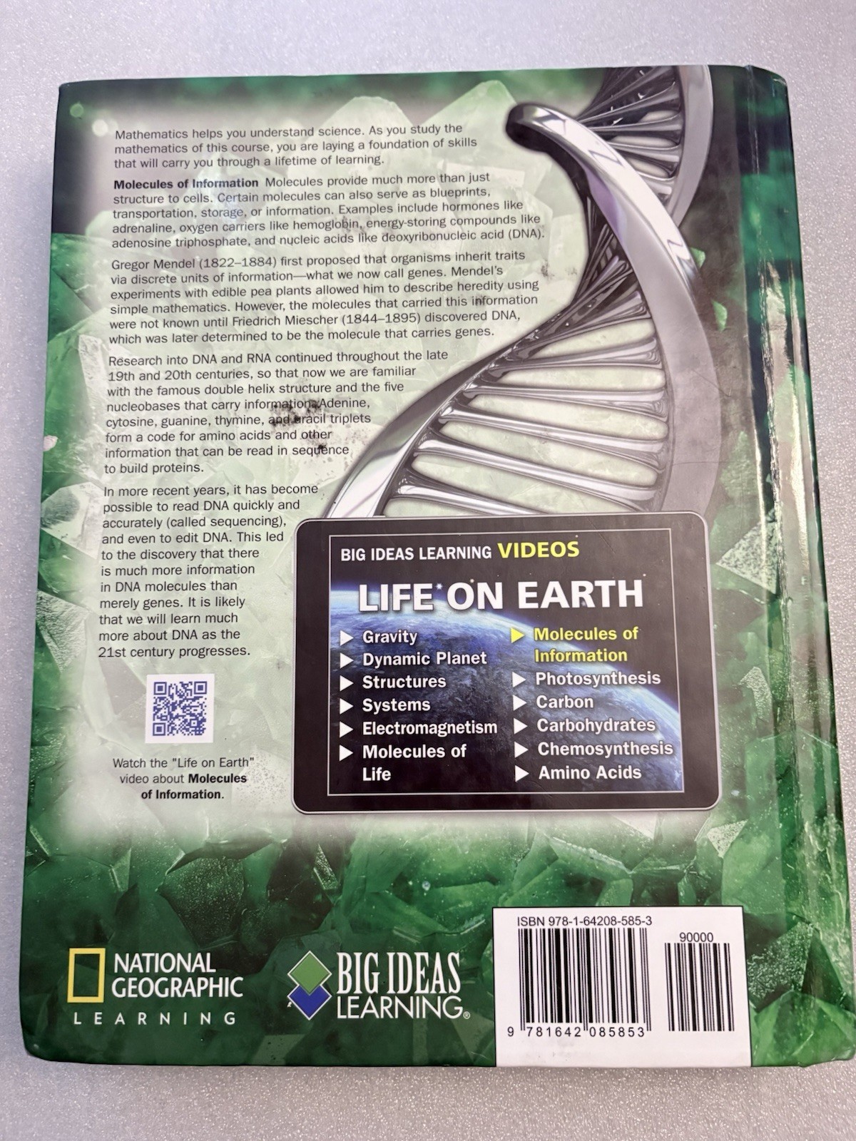 Big Ideas Math Modeling Real Life Grade 6 (Hardcover) 2019 Larson & Boswell