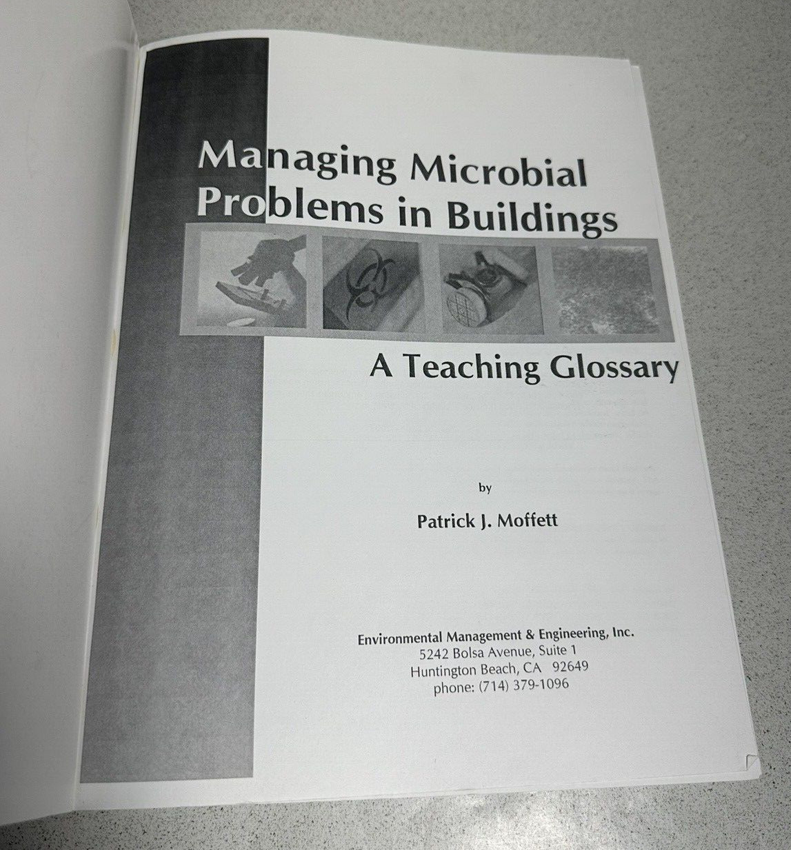 Managing Microbial Problems In Buildings Moffett A Teaching Glossary Moffett 1st
