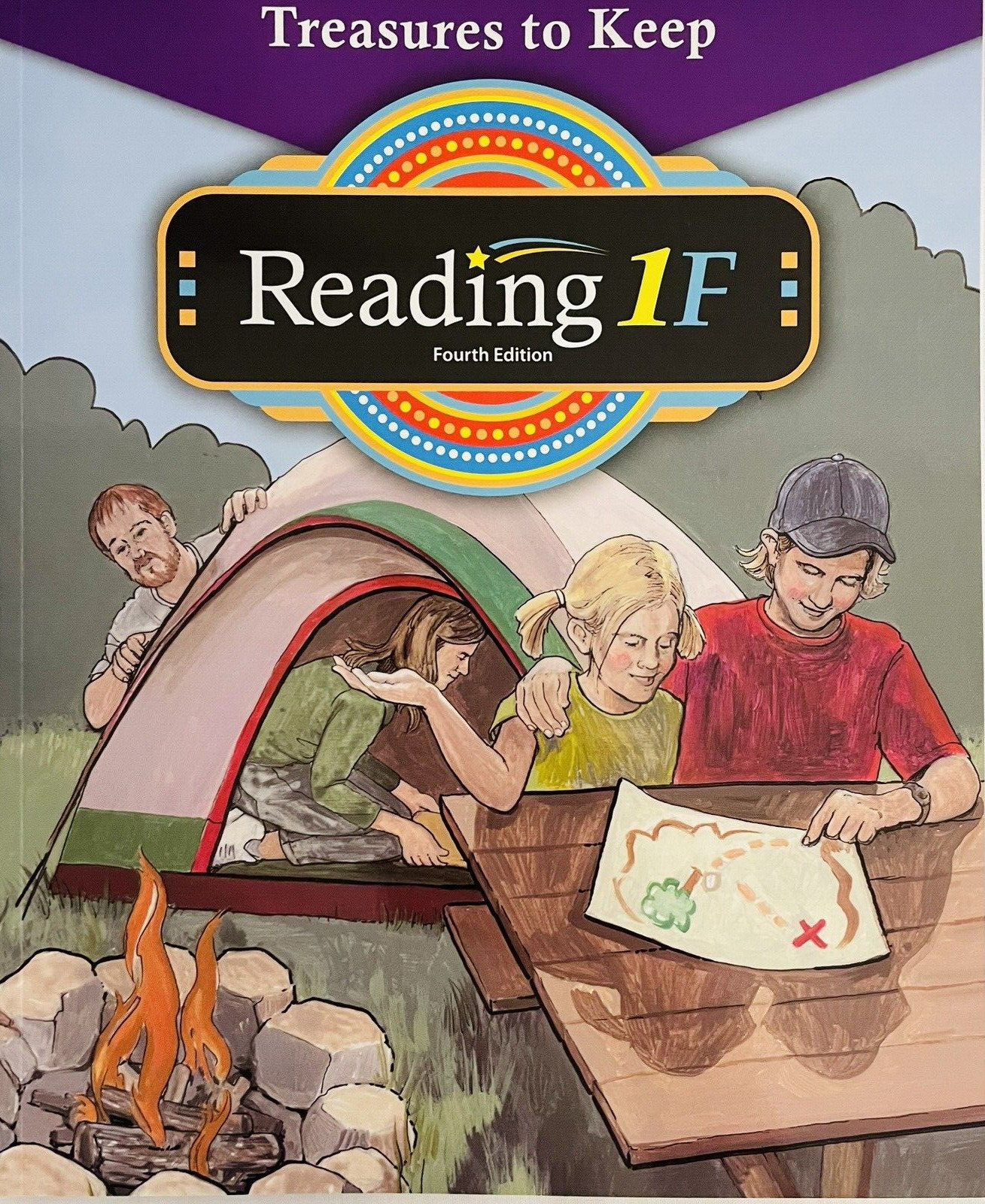 BJU Press Reading 1F Student Text Treasures To Keep Fourth Edition 1st Grade PB