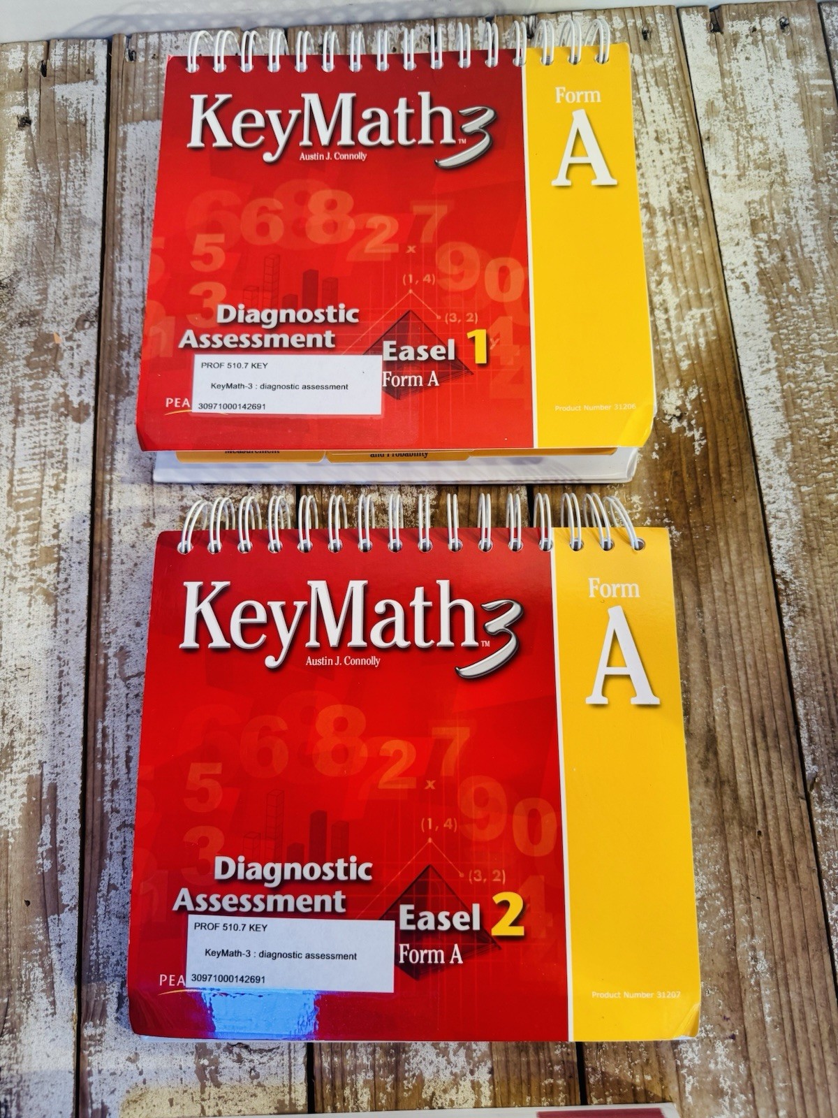 KeyMath-3 Diagnostic Assessment Form A Complete Set With Carrying Bag
