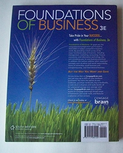 Foundations of Business, Pride, William M.