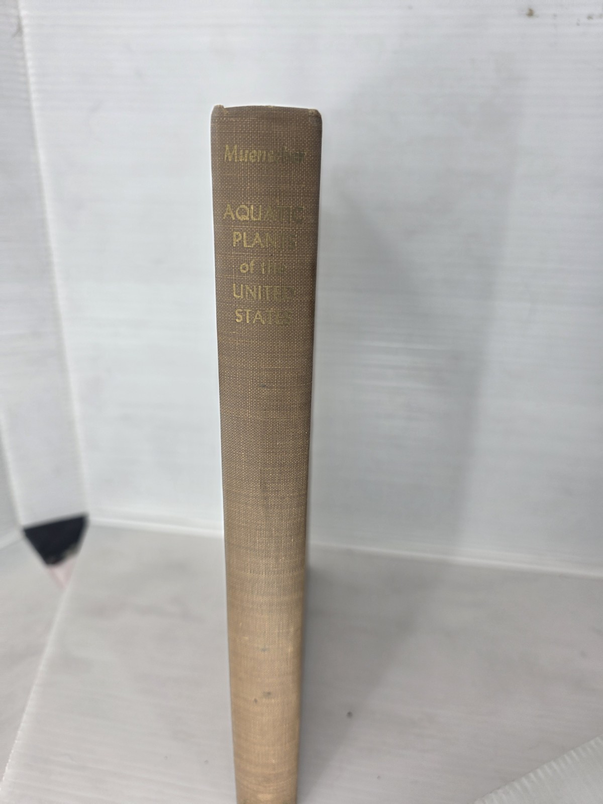Aquatic Plants of the United States 1944 Muenscher 1st Ed Botany Illustrated