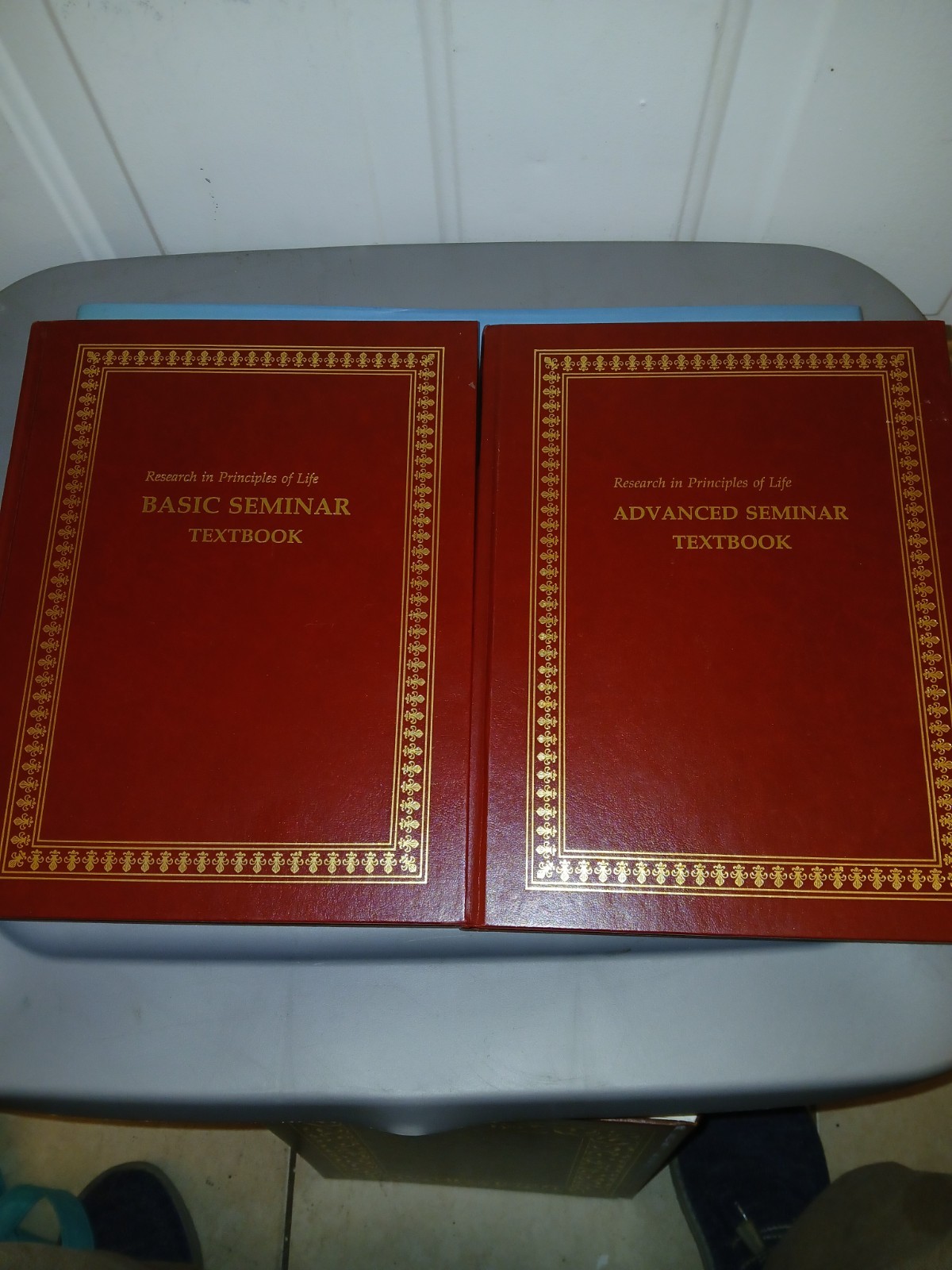 Research In Principles Of Life 2 Book Lot Basic/Advanced Seminar Textbooks