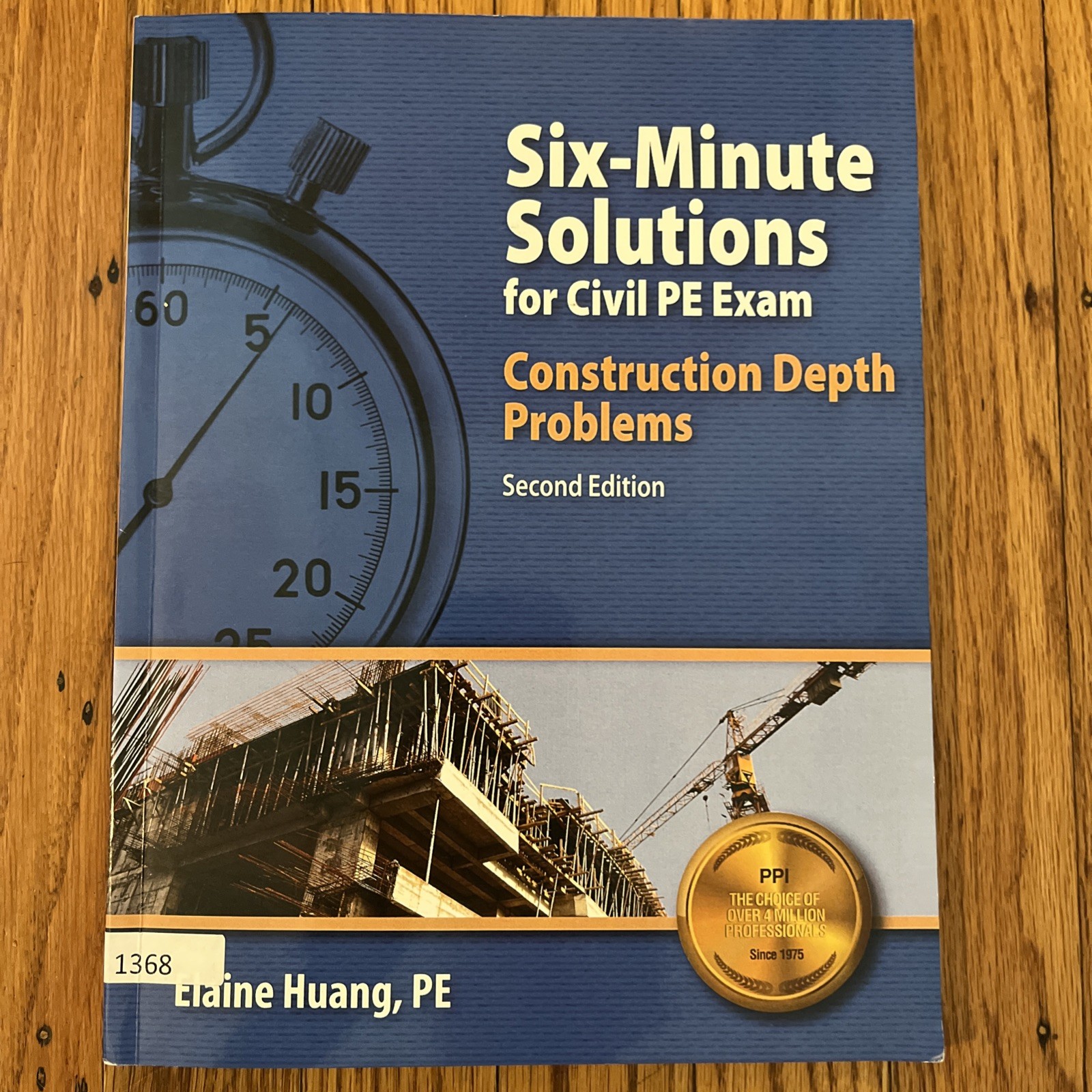 Six-Minute Solutions for Civil PE Exam: Construction Depth Problems
