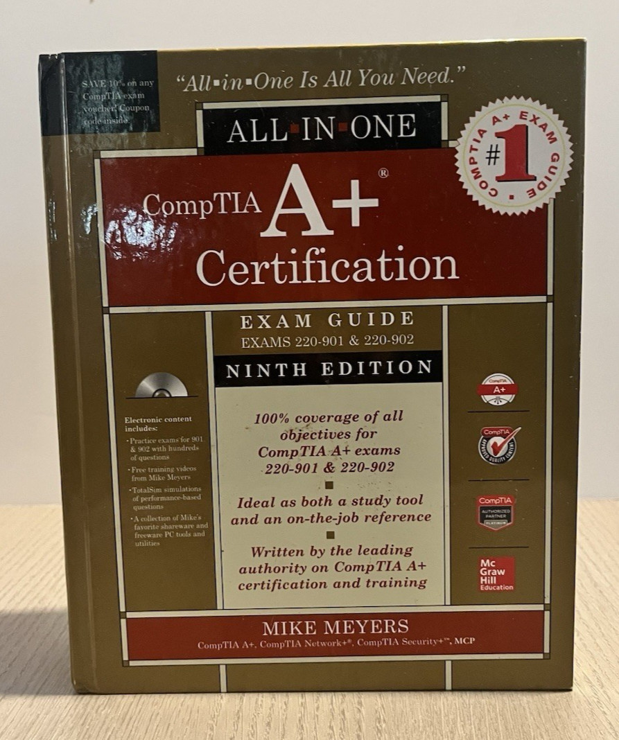 Comptia A+ Certification All-in-one Exam Guide Exams 220-901 & 220-902, HC w/CD