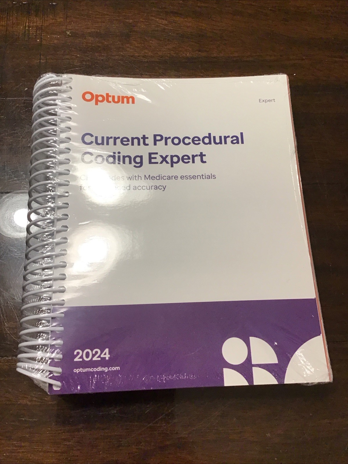 2024 Current Procedural Coding Expert (Spiral) – Spiral-bound, by Optum – New