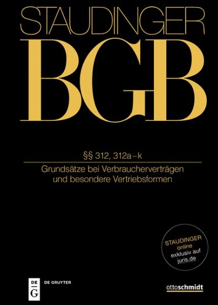 §§ 312, 312a-m : Grundsätze Bei Verbraucherverträgen Und Besondere Vertriebsf…