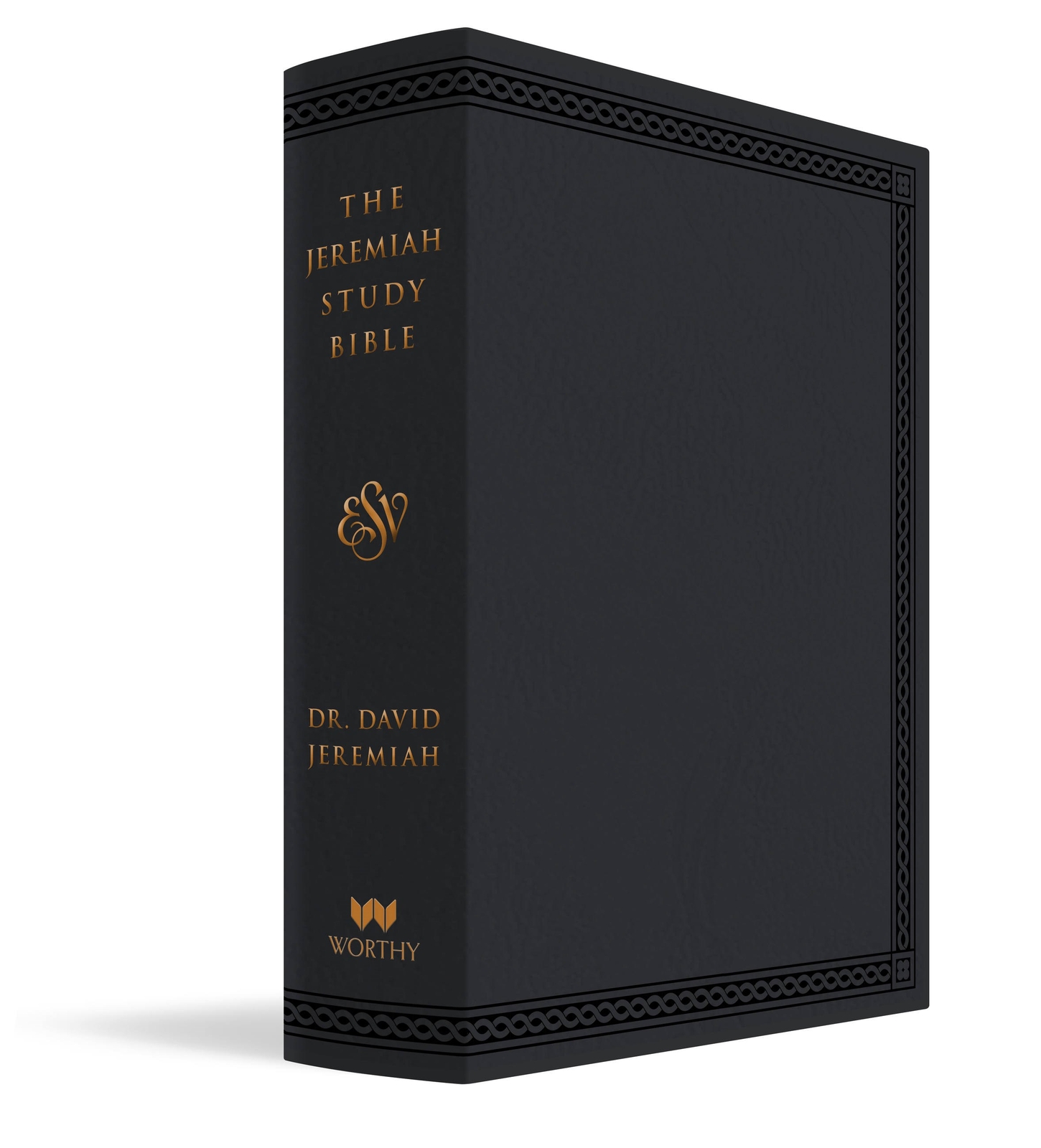 ESV The Jeremiah Study Bible-Black Leatherluxe Indexed