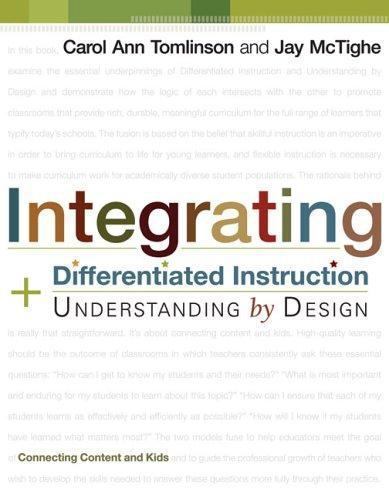 Integrating Differentiated Instru- paperback, 9781416602842, Carol Ann Tomlinson