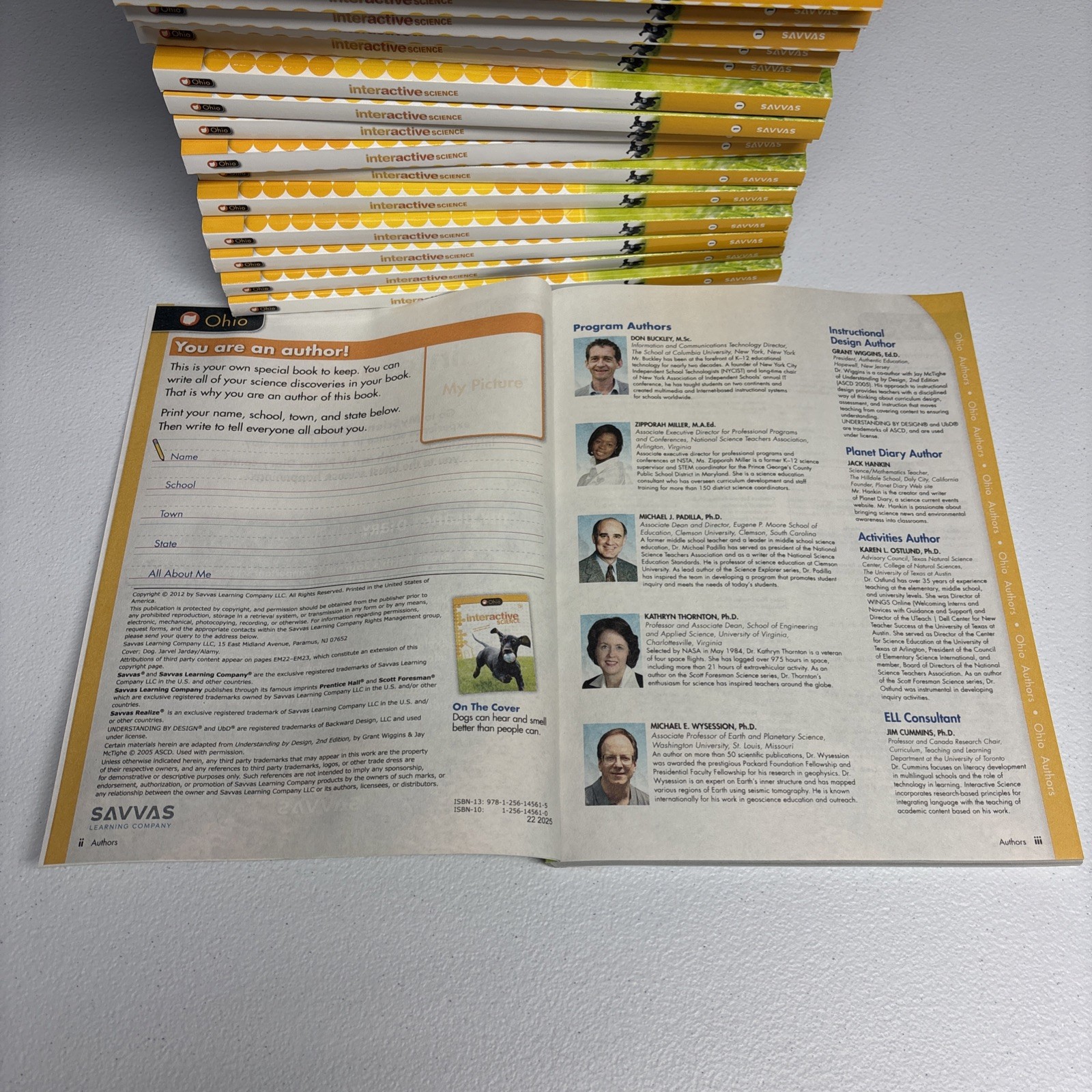 Interactive Science, Grade 1 by Pearson Education Staff LOT TOTAL 25 BOOKS