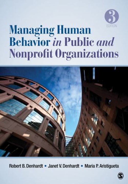 Managing Human Behavior in Public and Nonprofit Organizations Pap