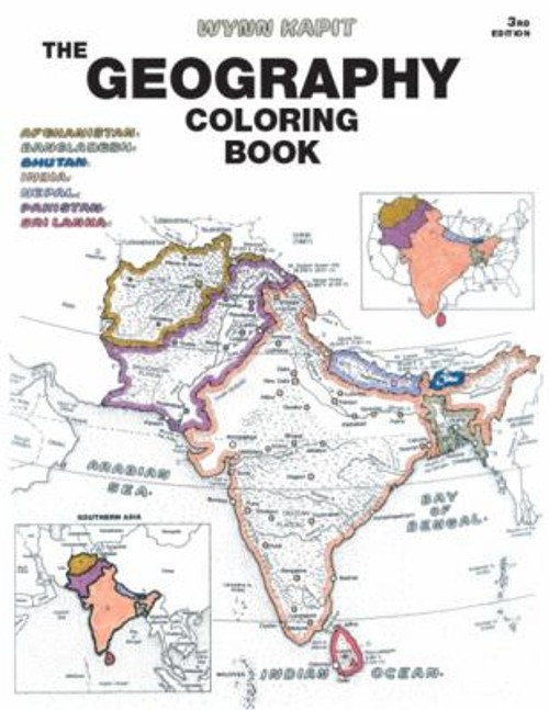 Geography Coloring Book Paperback Wynn Kapit