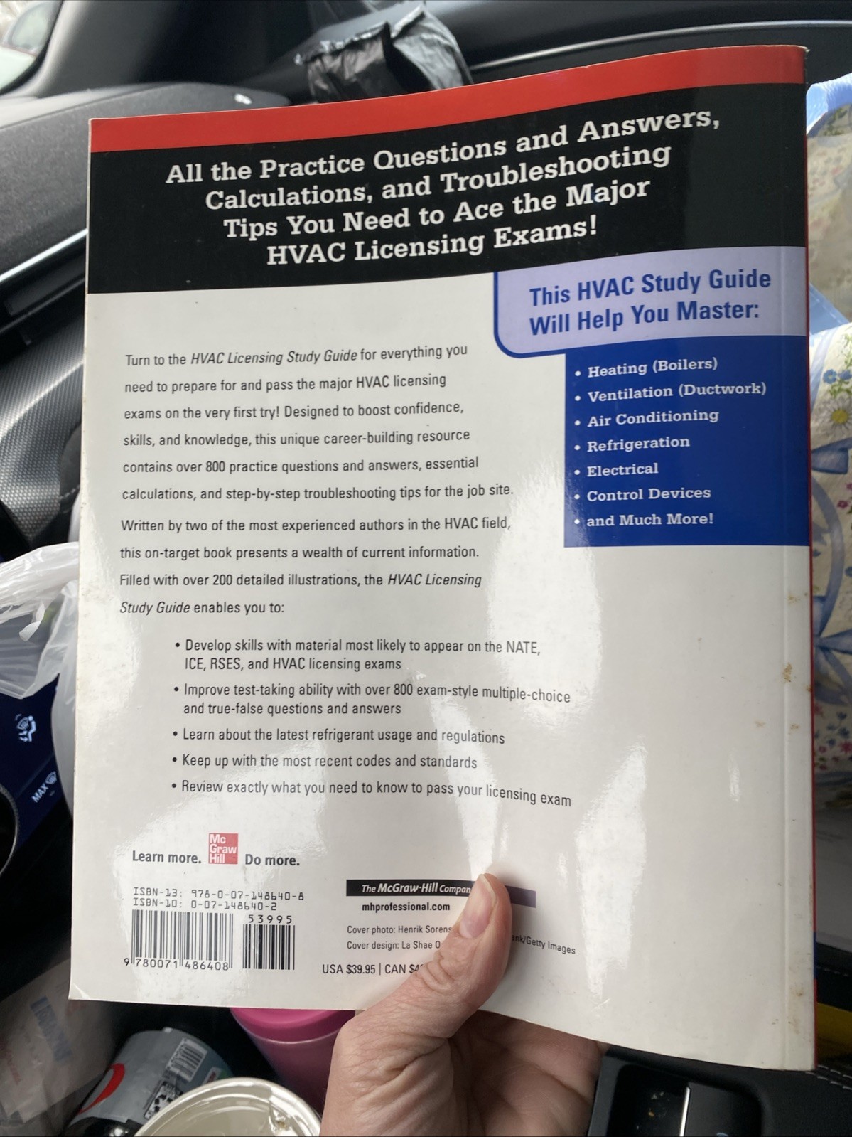 McGraw-Hill’s HVAC Licensing Study Guide Perfect Rex, Miller, Mar