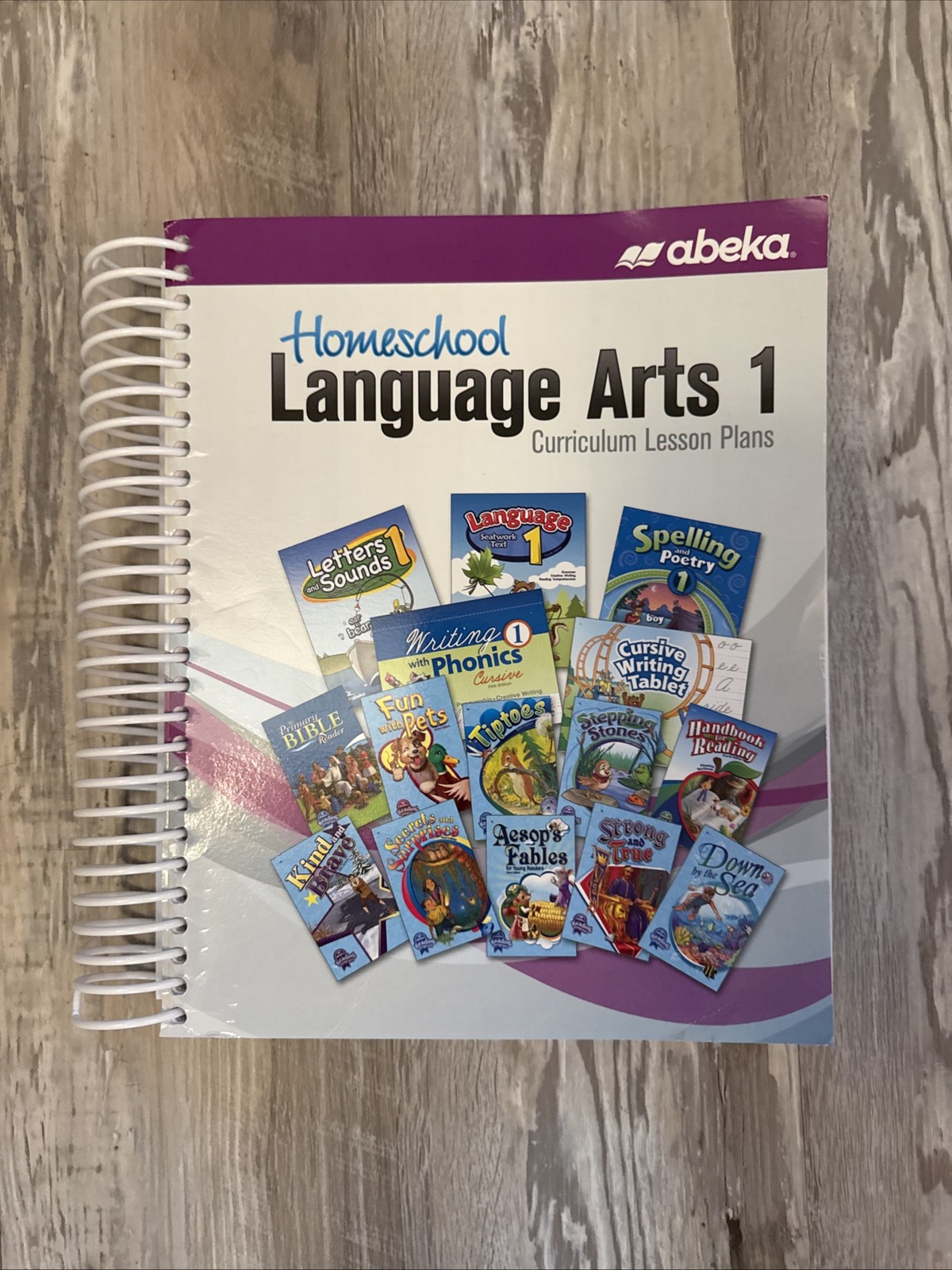 NEW -Abeka Language Arts 1 Curriculum Lesson Plan Teacher Instruction Book Guide
