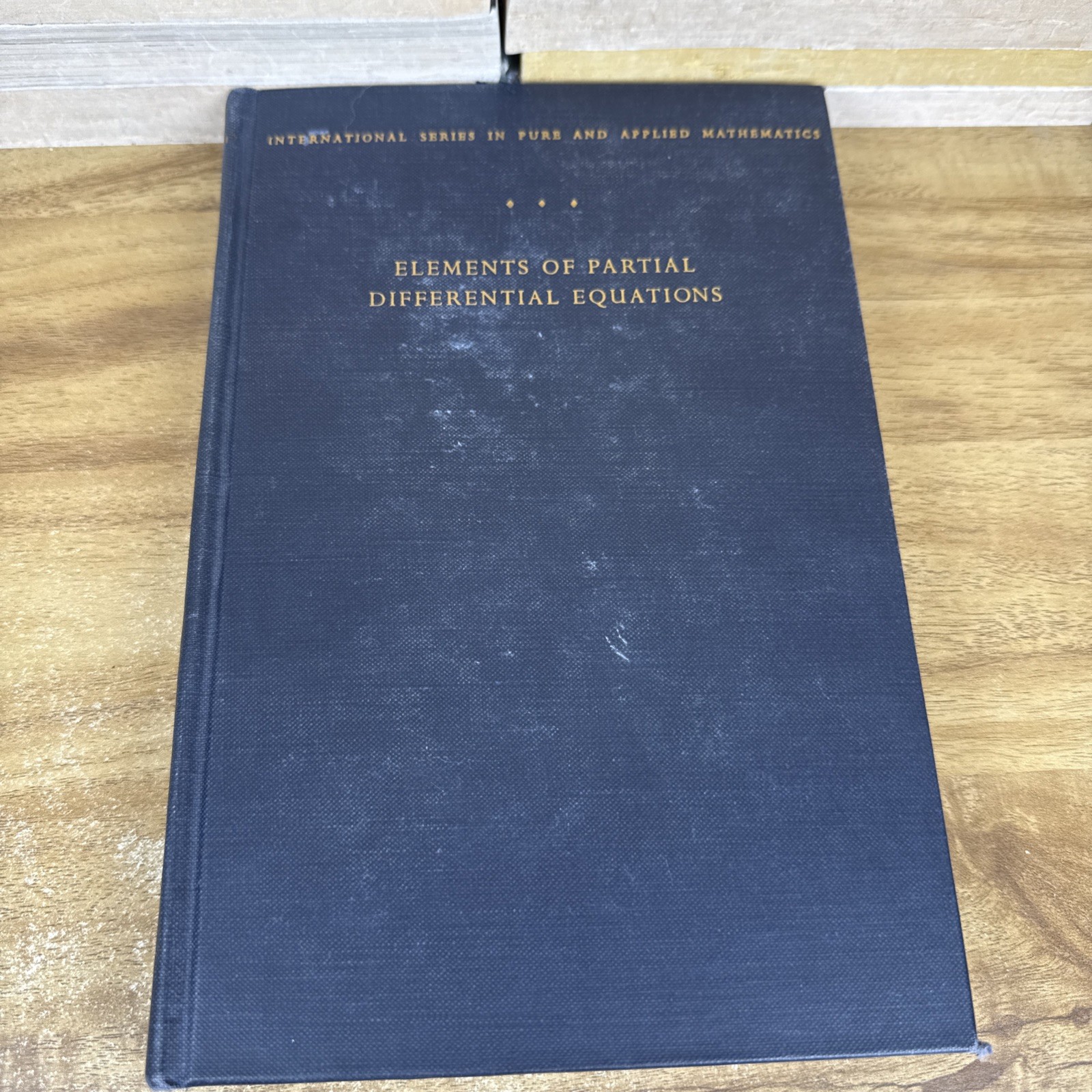 Elements Of Partial Differential Equations VTG 1957 HC Mathematics Calculus