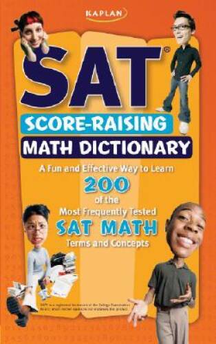 Kaplan SAT Score-Raising Math Dictionary – Paperback – VERY GOOD