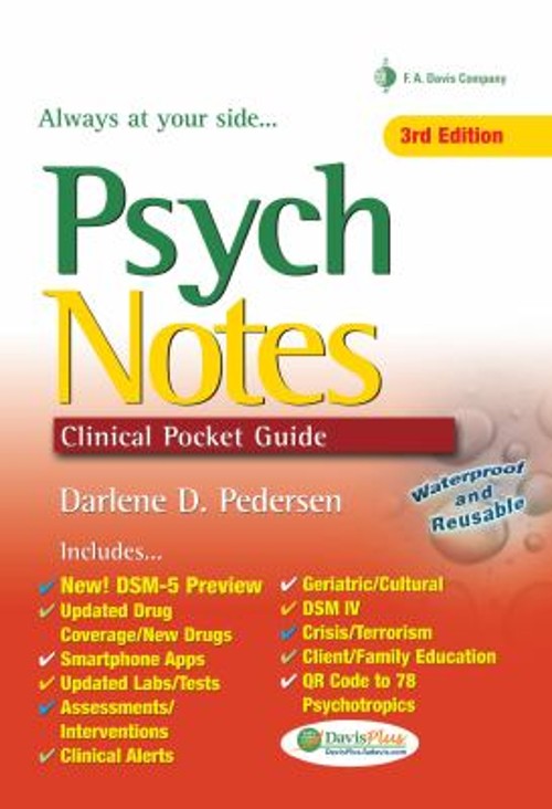 PsychNotes : Clinical Pocket Guide Spiral Darlene D. Pedersen