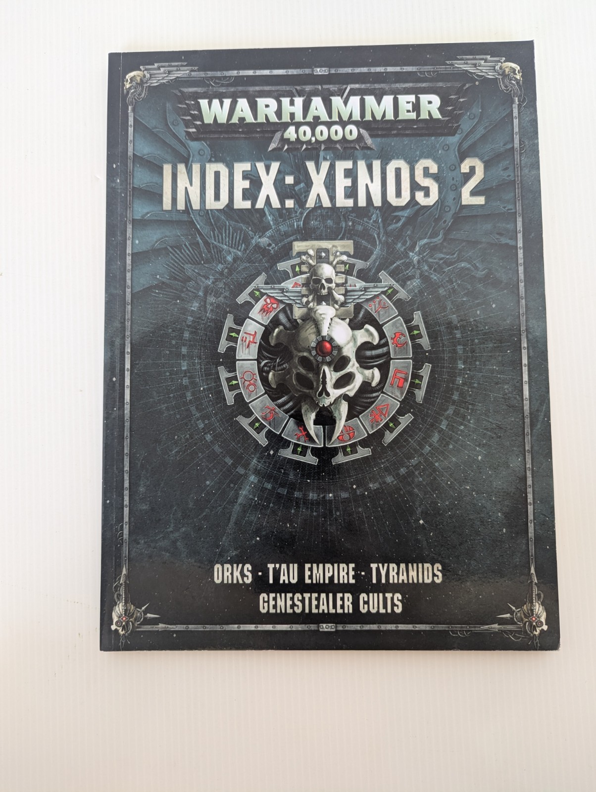 Warhammer 40k Index Xenos 2 Book Orks Tau Tyranids Genestealer Cult Rulebook OOP
