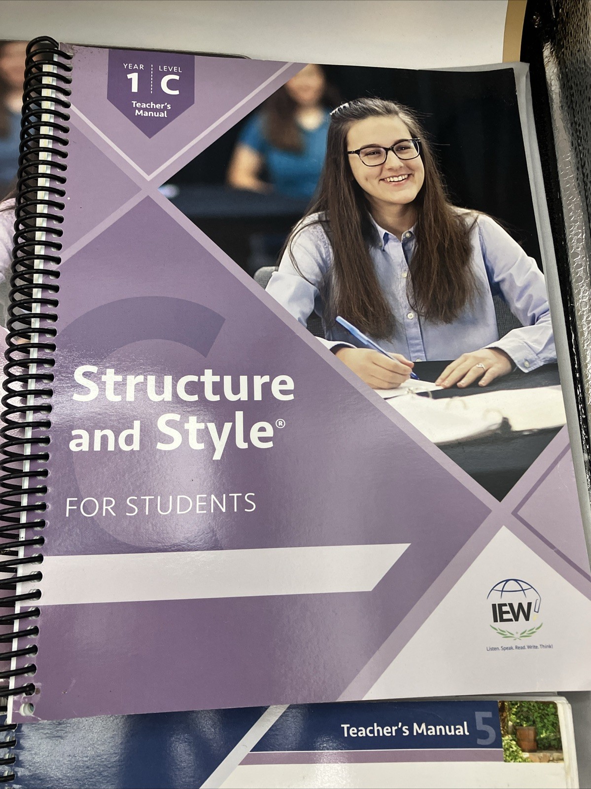 IEW Structure and Style Year 1 Level C Complete Set with Extras