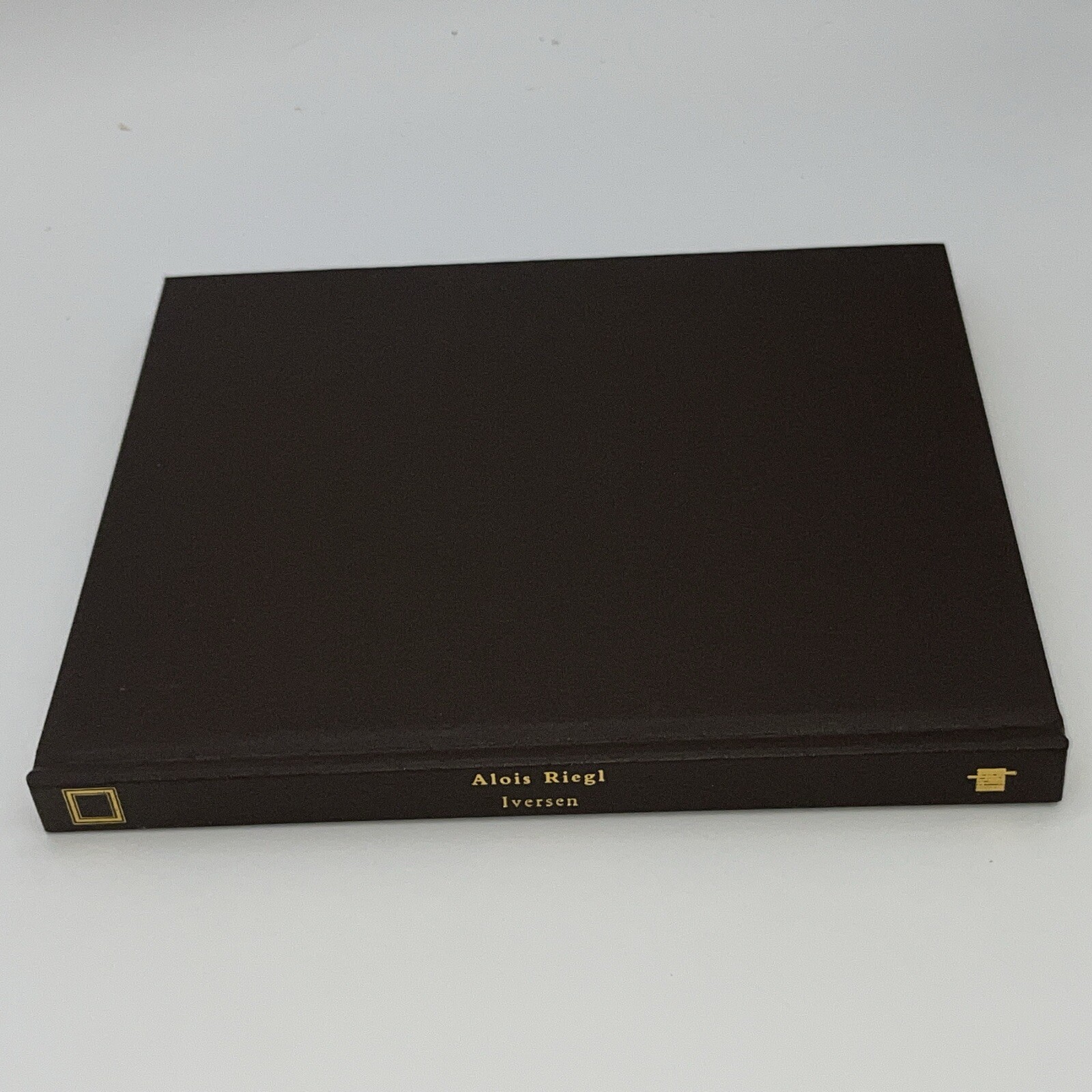 ALOIS RIEGL: ART HISTORY AND THEORY Margaret Iversen – Hardcover