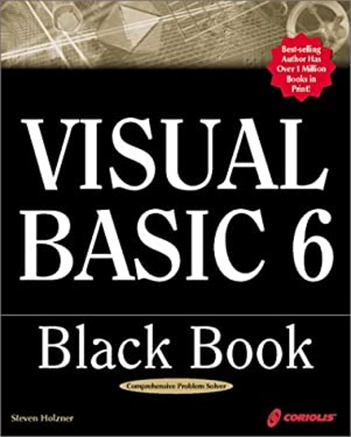 Visual Basic 6 Black Book Paperback Steven Holzner