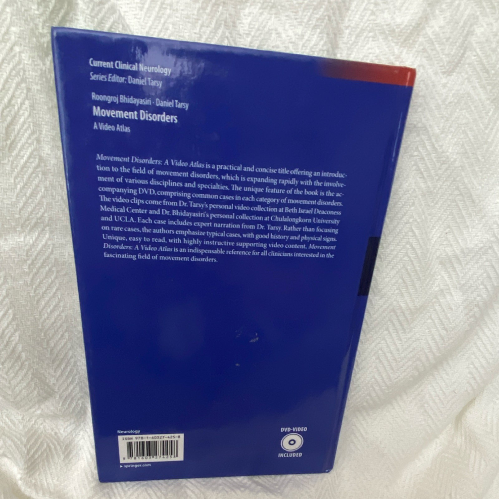 Movement Disorders: A Video Atlas, Bhidayasiri & Tarsy, Hardcover, DVD