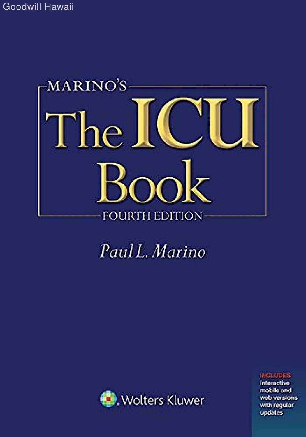 Marino’s The ICU Book: Print