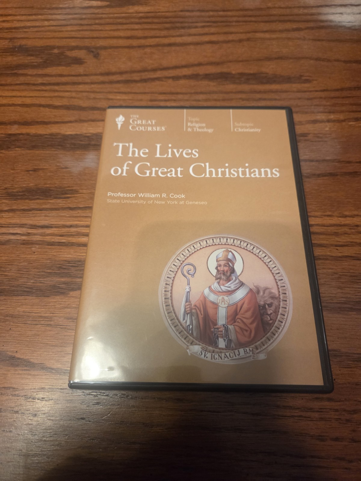 Great Courses – The Lives of Great Christians by William R. Cook (DVD)