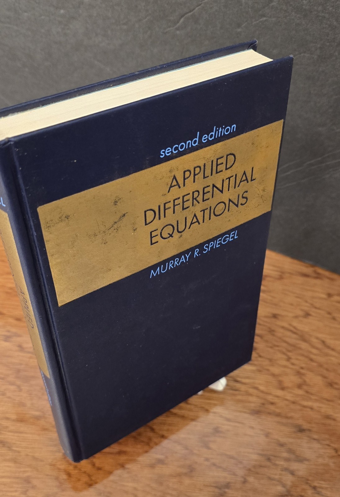 Applied Differential Equations by Murray R. Spiegel, 2nd edition, 1967