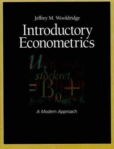 Introductory Econometrics: A – Hardcover, by Wooldridge Jeffrey M. – Acceptable