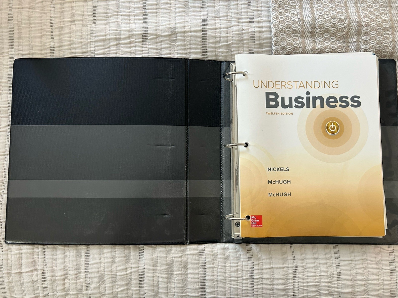 Understanding Business by William G. Nickels, James M. McHugh 12th Edition Loose