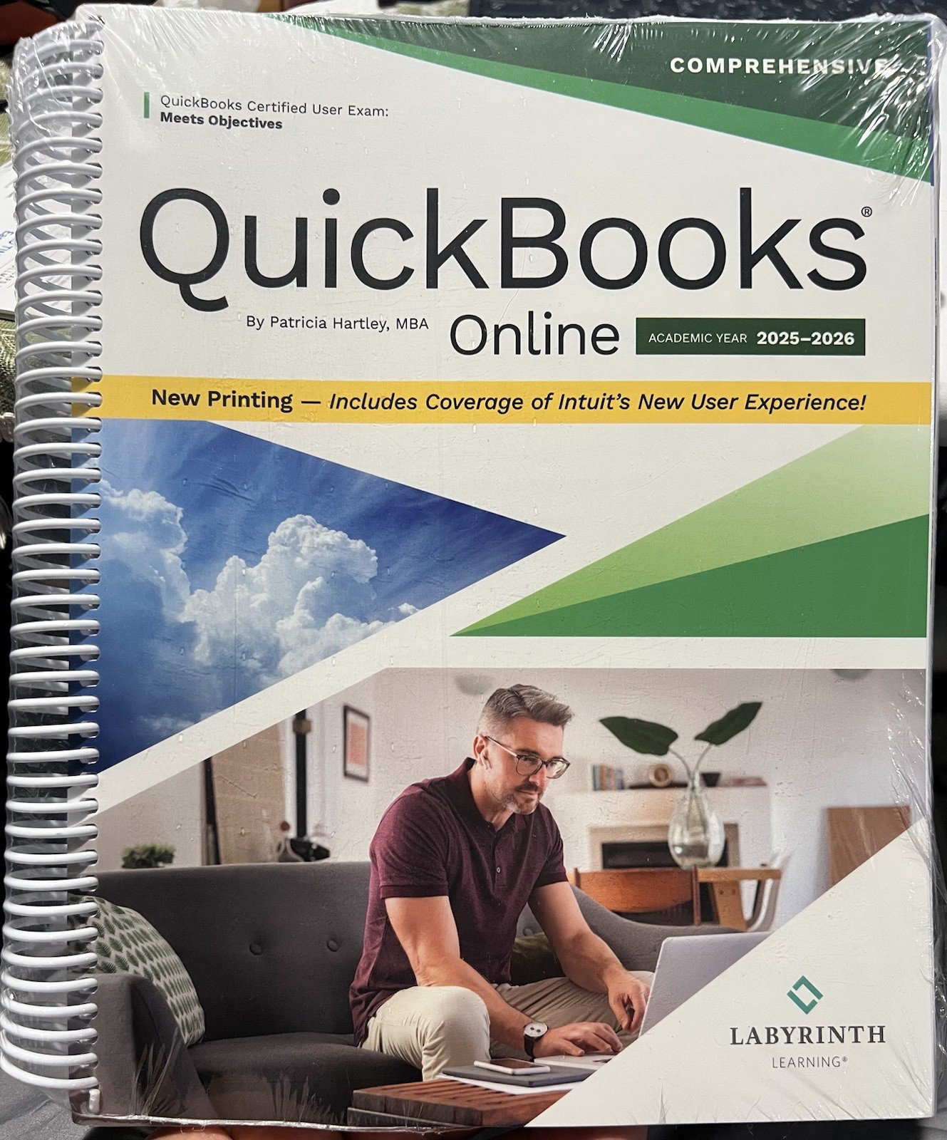 QuickBooks Online: Comprehensive, Academic Year 2025-2026 by Patricia Hartley