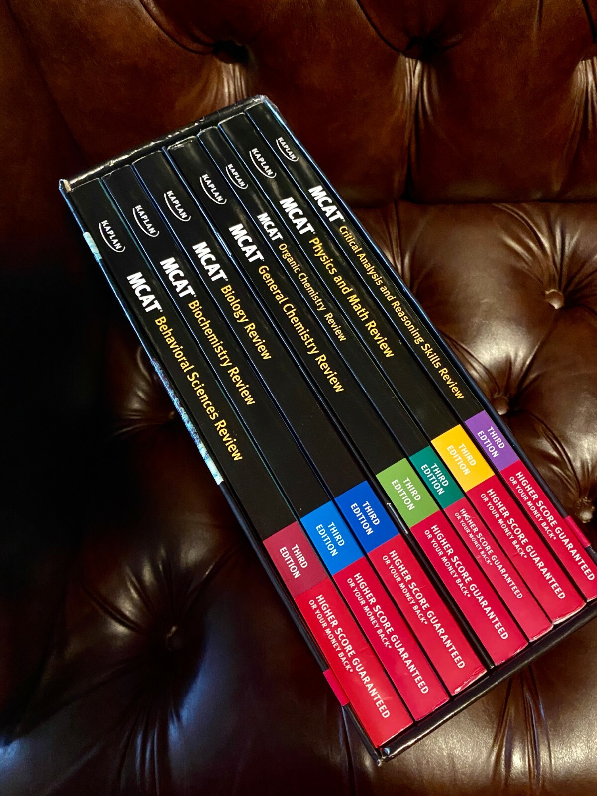 Kaplan Publishing MCAT Complete 7-book Subject Review 3rd Edition