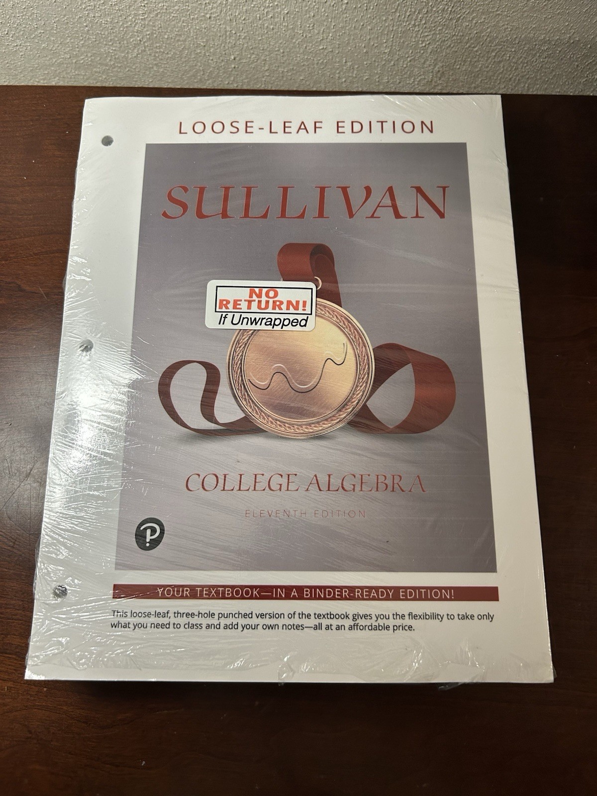 College Algebra – Loose Leaf, by Sullivan Michael