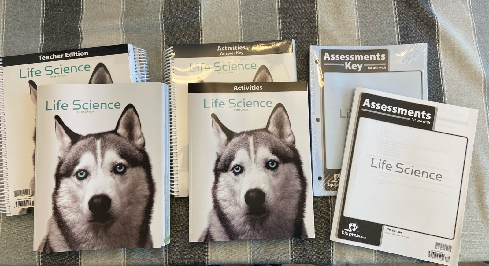 NEW BJU 7th grade 7 LIFE SCIENCE Complete Subject Kit 5th ed CURRENT Box Set