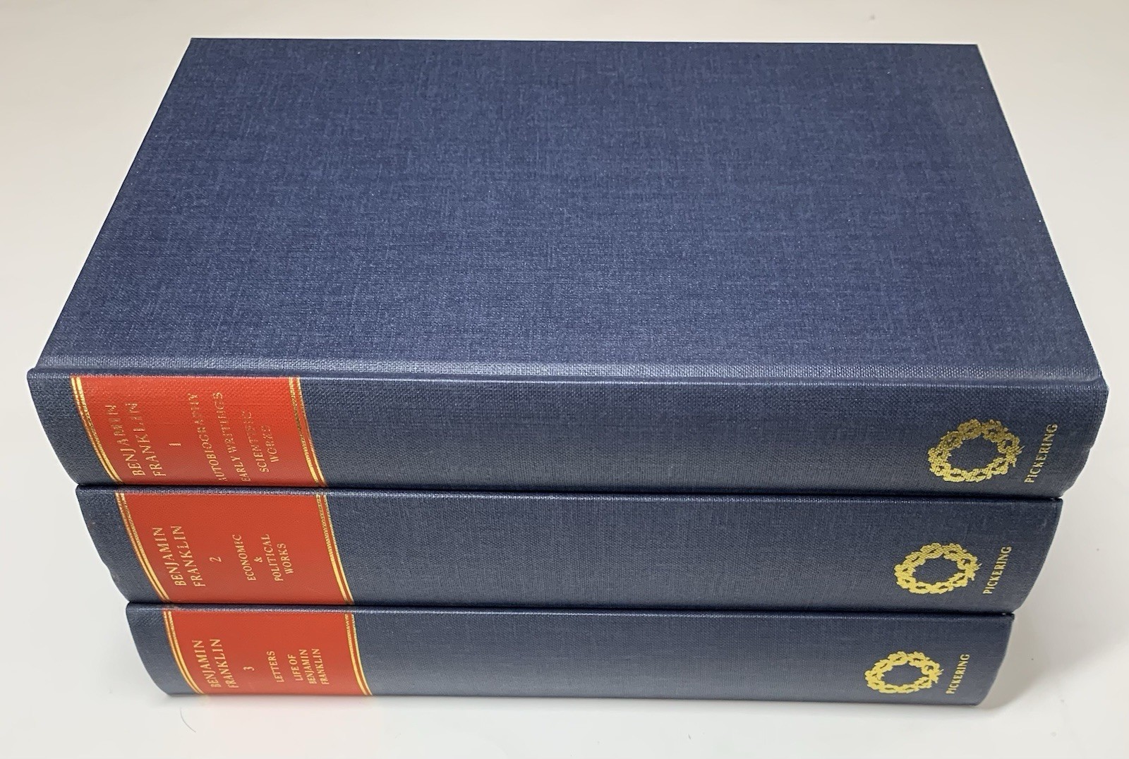 The Selected Writings Of Benjamin Franklin 3 Volume Set Limited Edition 72/1000
