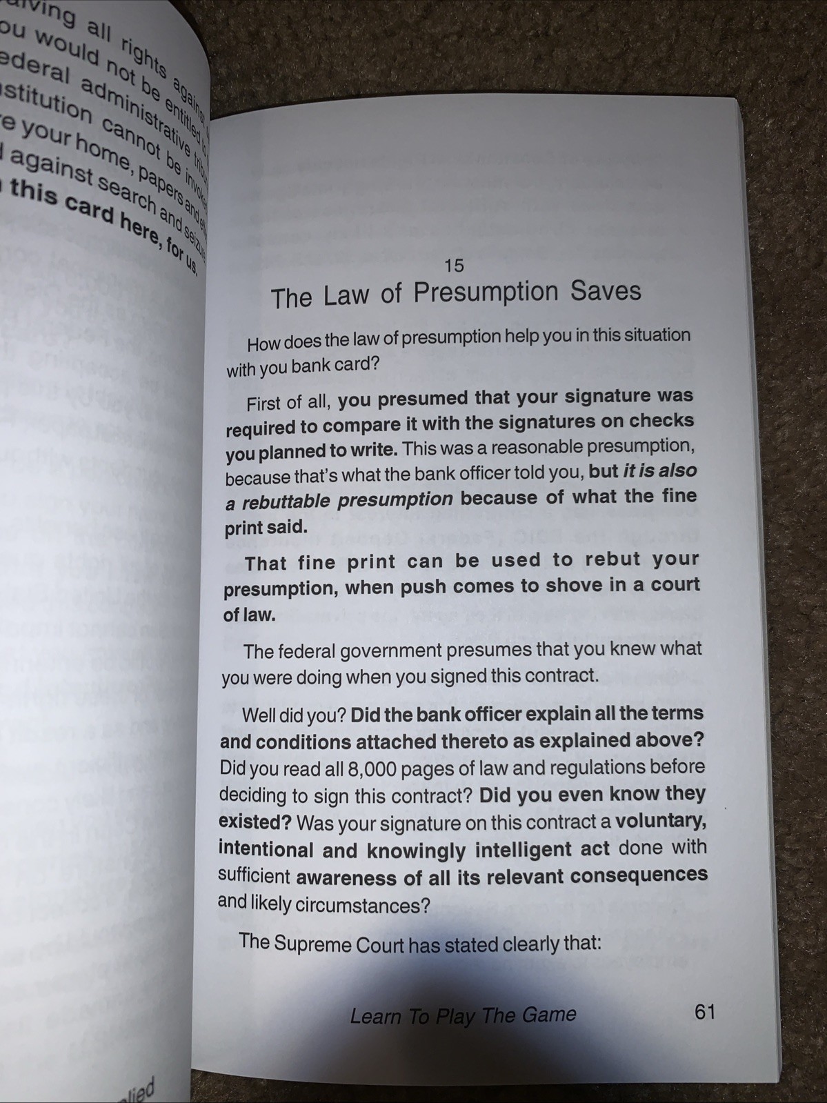 Commercial Law Applied – David Robinson – Learn To Play The Game