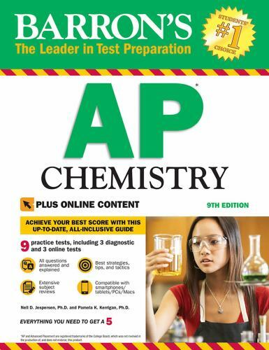 AP Chemistry with Online Tests; Barron’s T- 1438010664, paperback, Jespersen PhD