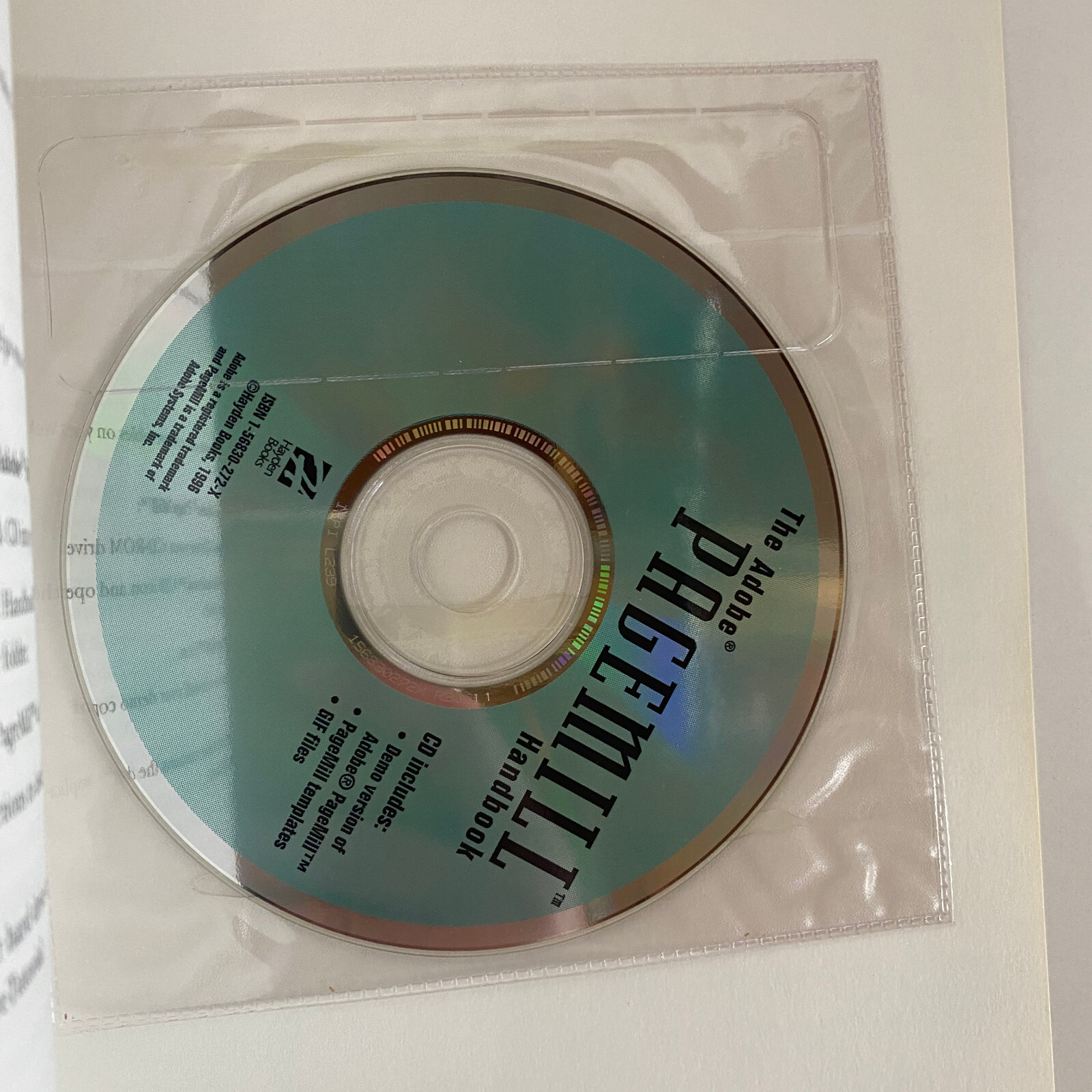 The Adobe Pagemill Handbook by Paul Kent Includes CD-ROM