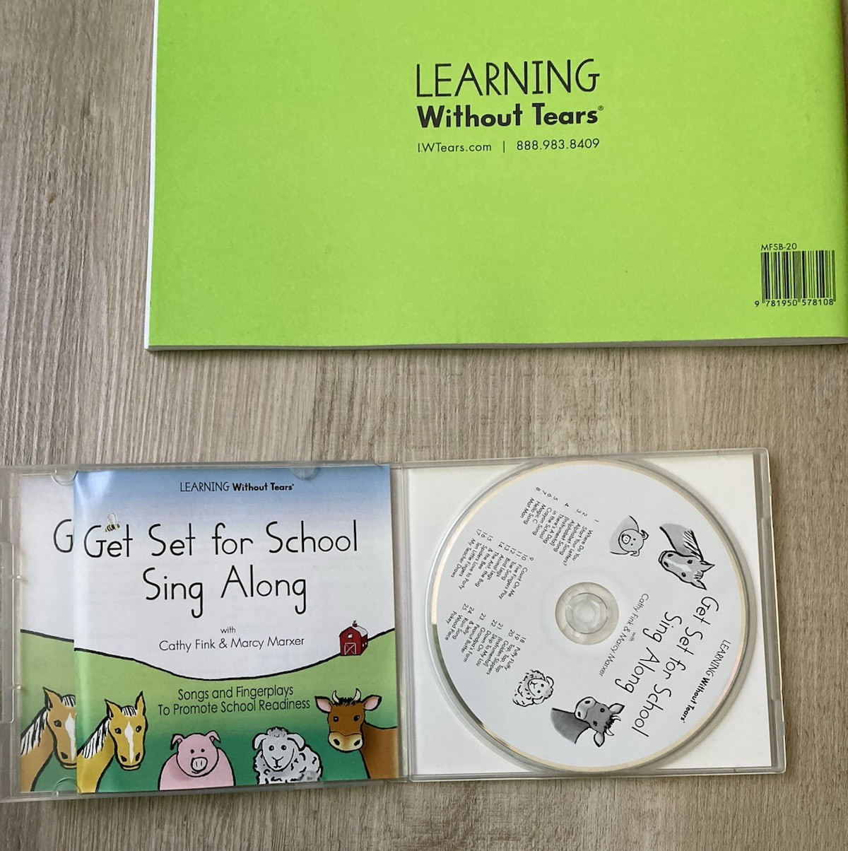 Learning Without Tears: My First School Book , Sing Along CD, Get Set for School