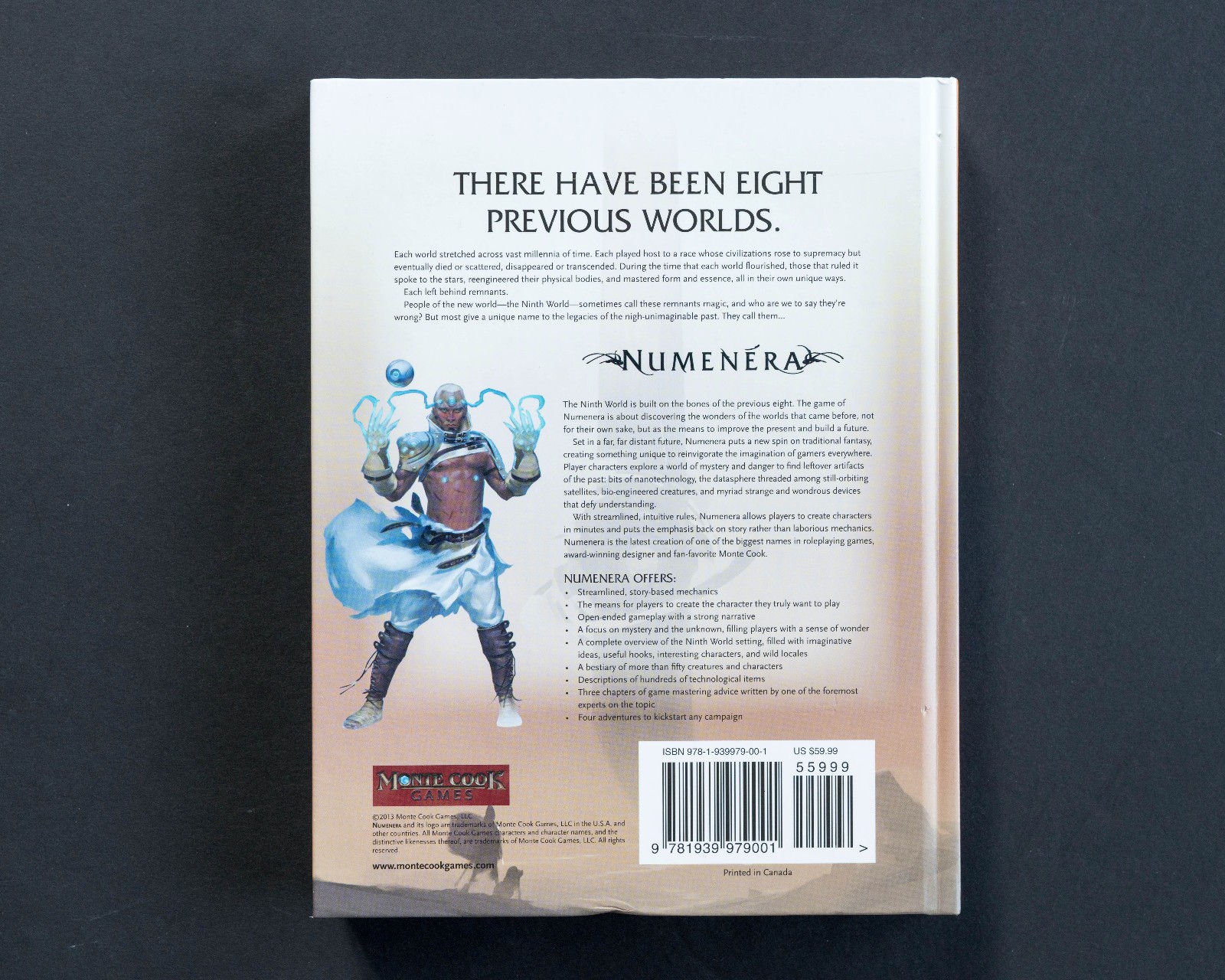 NUMENERA Rules Sourcebook & Map RPG Role Playing Game Hardcover Book (2013)