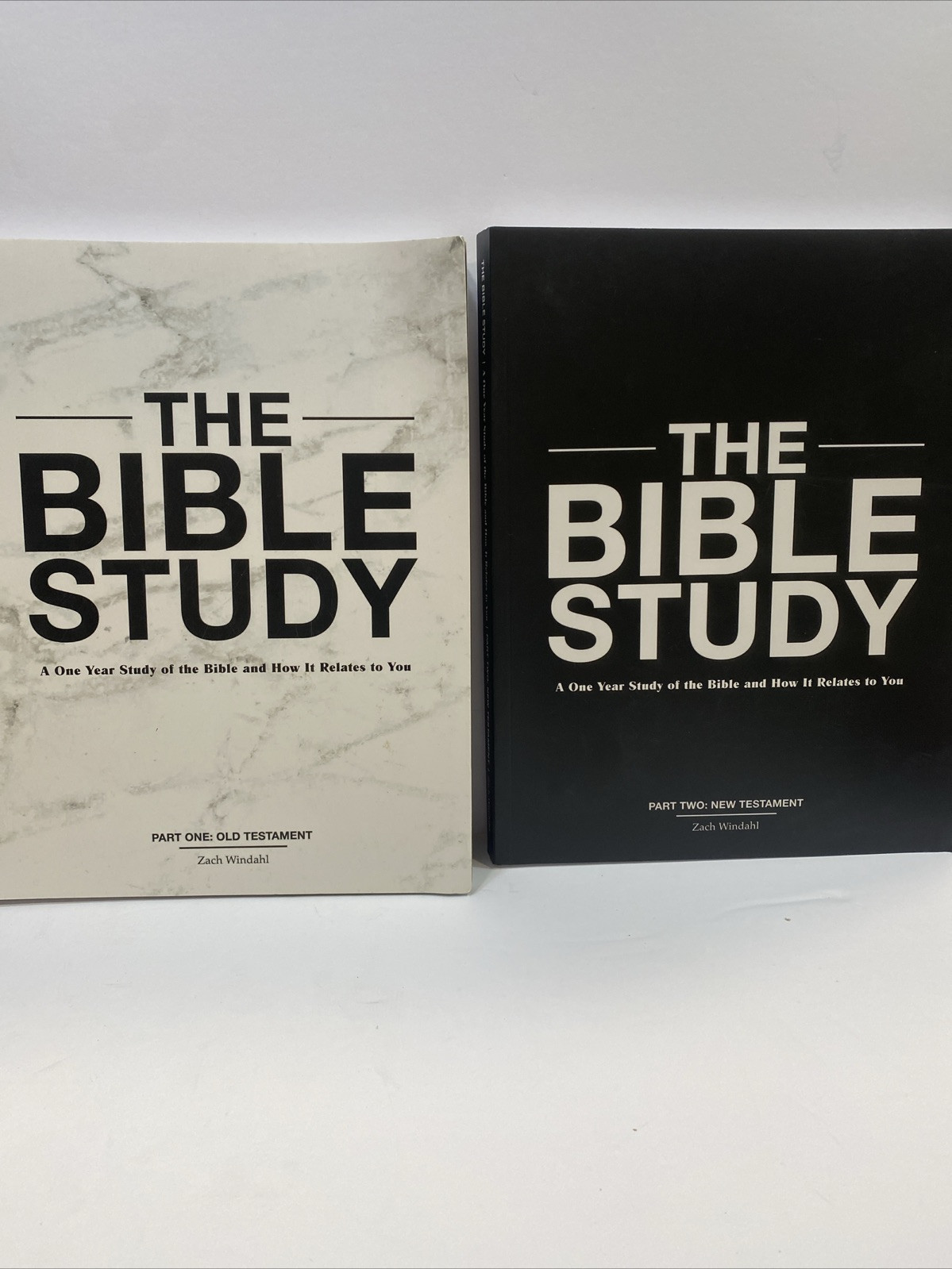 The Bible Study 1 and 2- One Year Study of Bible and How It Relates to You