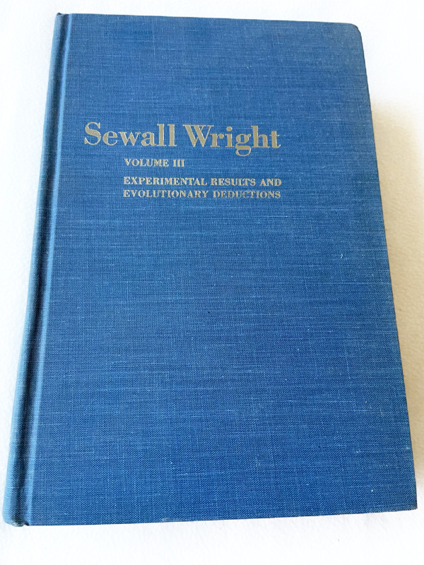 1977 HC Evolution and the Genetics of Populations, Volume 3: Experimental Resu..