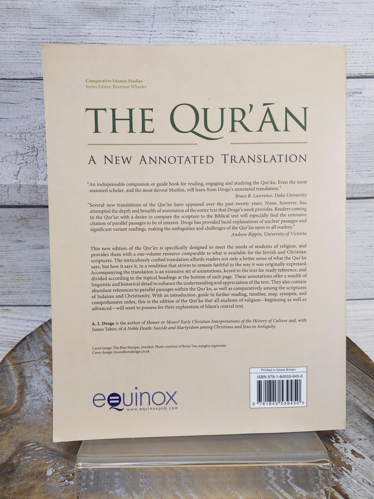 The Qur’an: A New Annotated Translation (Comparative Islamic Studies) Droge PB