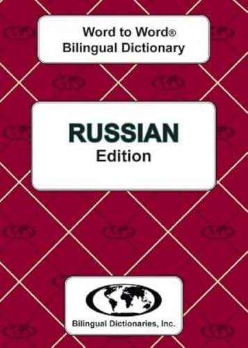 English-Russian Russian-Engl – Paperback – VERY GOOD