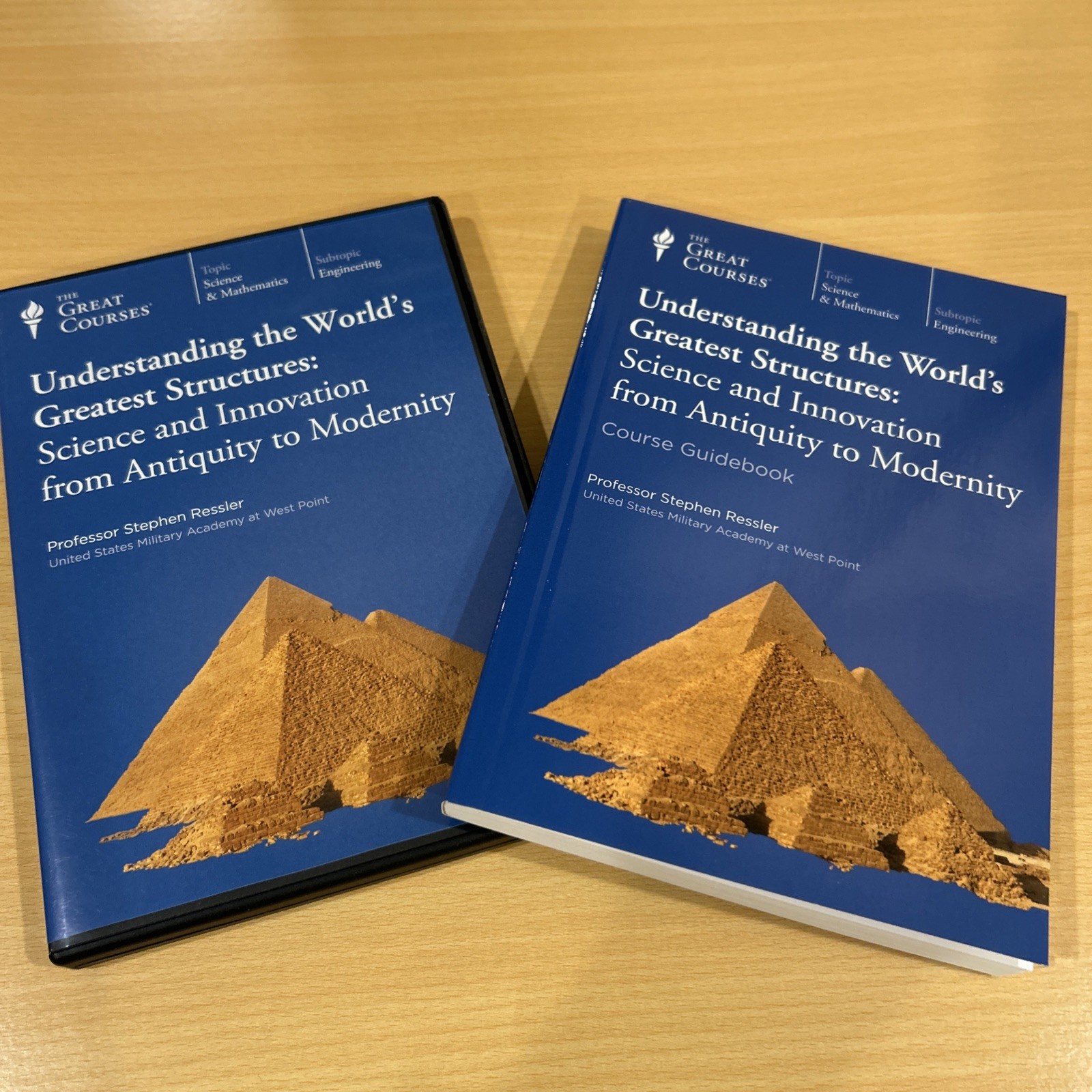 Great Courses: Understanding The Worlds Greatest Structures: Book And Dvd Set