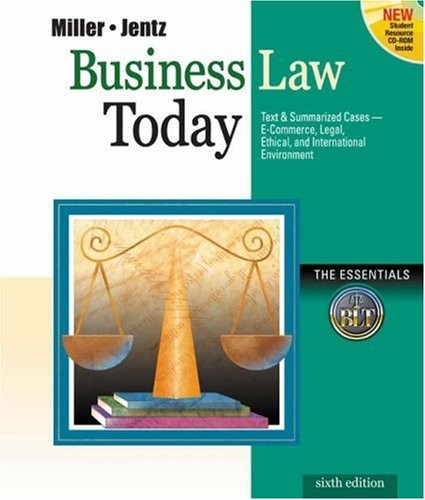 Business Law Today, The Essentials