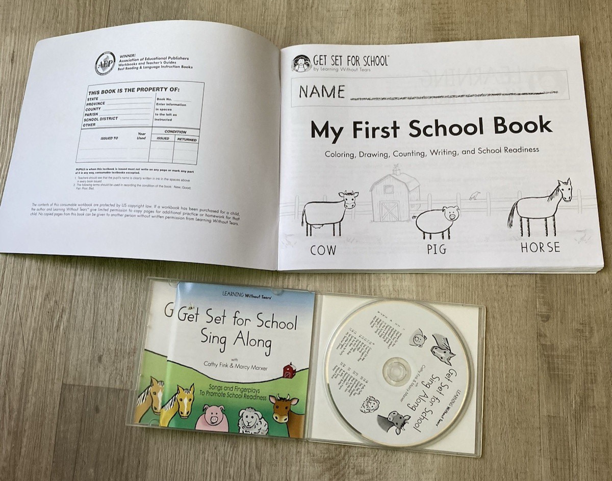 Learning Without Tears: My First School Book , Sing Along CD, Get Set for School