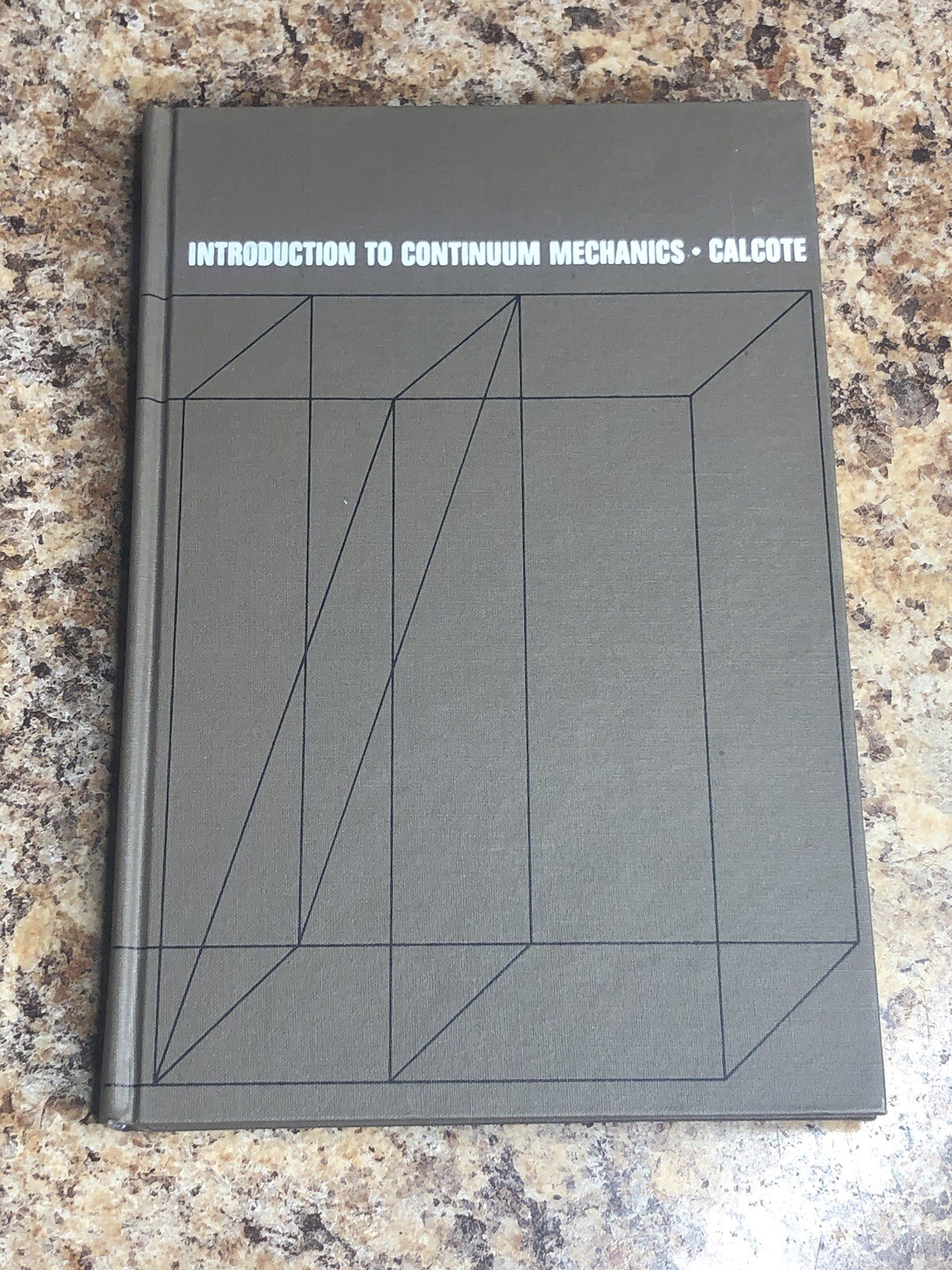 Introduction To Continuum Mechanics By Lee Calcote 1968