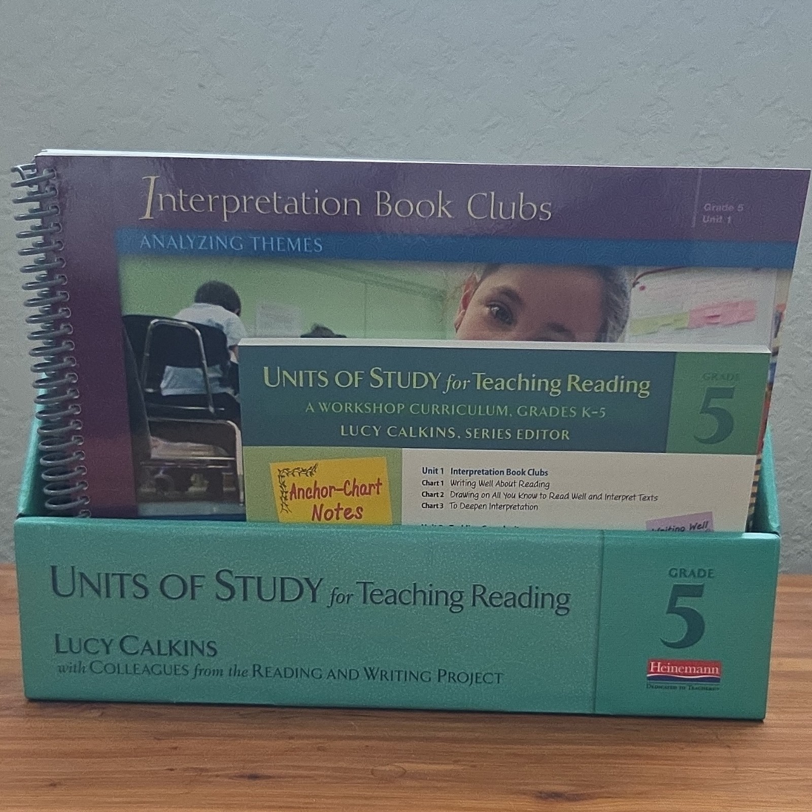 Lucy Calkins Units of Study Reading Grade 5 Complete Set Heinemann Homeschool